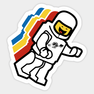 Floating Benny Sticker